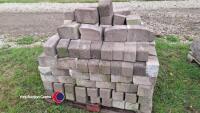 Marshall block paving kerbs 200mm x 100mm x 125mm Plumb Brown 250 - 3