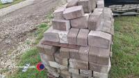 Marshall block paving kerbs 200mm x 100mm x 125mm Plumb Brown 250 - 4