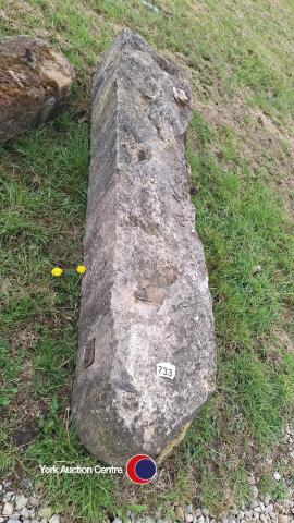 Stone gate post