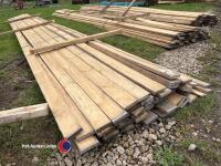 Timber - approx 236in x 4in x 1in