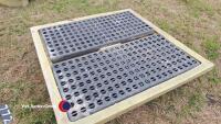 Plastic poly-spill pallet IBC drip tray - 2