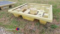 Plastic poly-spill pallet IBC drip tray - 2