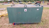 Metal diesel tank 1500ltrs (size 160 x 80 x 110)