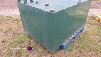 Metal diesel tank 1500ltrs (size 160 x 80 x 110) - 4