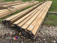 Timber - approx 236in x 4in x 1in - 2