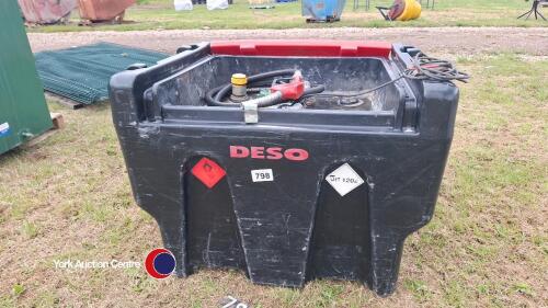 12V diesel tank with pump and gun