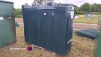 Bunded plastic fuel tank, approx 1000ltr, as new