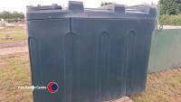 Bunded plastic fuel tank, approx 1000ltr, as new - 3
