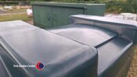 Bunded plastic fuel tank, approx 1000ltr, as new - 6