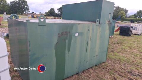 5000 ltr Steel fuel station 240 v pump fully bunded