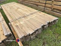 Timber - approx 118in x 1.5in x 1in - 2