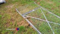 Security gate 6ft high x 4ft wide in frame - 6