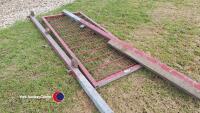 Compound gate with posts - 2
