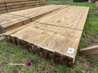 Timber - approx 118in x 1.5in x 1in - 2