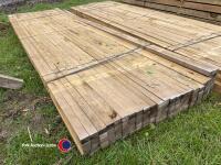 Timber - approx 118in x 1.5in x 1in - 3