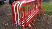 12 x pedestrian barriers - 2