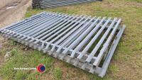 2 Galvanised security gates - 3