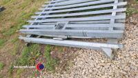 2 Galvanised security gates - 4
