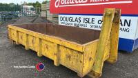 Roll on roll off builders skip