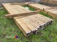 Timber - approx 118in x 2in x 1in - 3