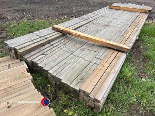 Timber - approx 118in x 2in x 1in