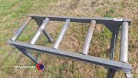 Heavy duty conveyor roller table, L 140cm x W 54cm x H 75cm - 3