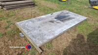 100in x 50in steel sign board