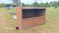 6ft long x 4ft wide x 4ft high steel chemical store
