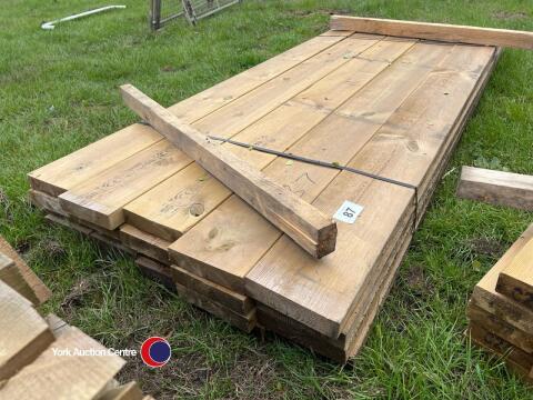 Timber - approx 94.5in x 7.5in x 2in