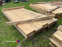 Timber - approx 94.5in x 7.5in x 2in - 2