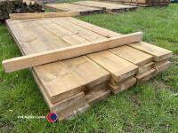 Timber - approx 94.5in x 7.5in x 2in - 4