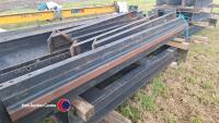 Certex overhead gantry crane, safe working load, 500kg, gwo, taken from factory and no longer needed, c/w legs, tracking and bolts, 18ft wide, spares in office - 16