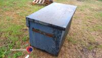 Large steel lock box - 3