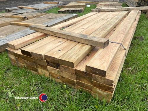 Timber - approx 95in x 4.5in x 2in