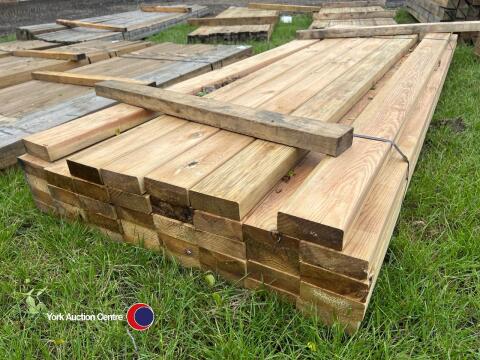 Timber - approx 95in x 4.5in x 2in