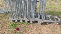 7 x warehouse stackable trolleys - 4