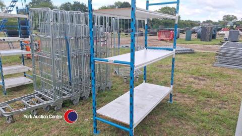 Warehouse shelving