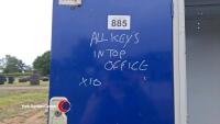 4 x workshop lockers, key in office - 9