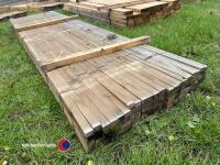 Timber - approx 118in x 2in x 1in - 3