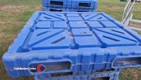 17 x hard plastic blue pallets (105w x 105l x 15d) - 2