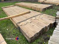 Timber - approx 118in x 2in x 1in