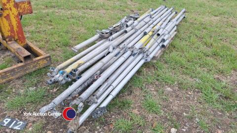 Tower scaffold poles