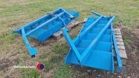 Set of steel gantry with handrails with handrails - 4