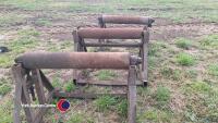 3 x engineer roller stands - 7
