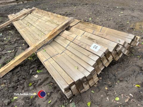 Timber - approx 118in x 2in x 1in