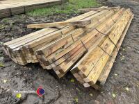 Timber - approx 118in x 2in x 1in - 2