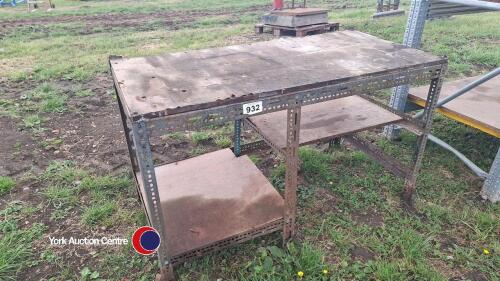 Heavy duty work bench