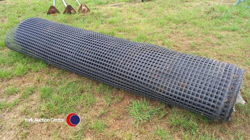 Huesker Fortrac geogrid traffic/car park matting, 2.5m wide x 50m long