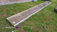 5.5m Aluminium Staging Board