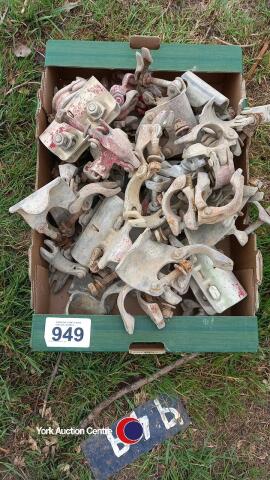 Various scaffold clips